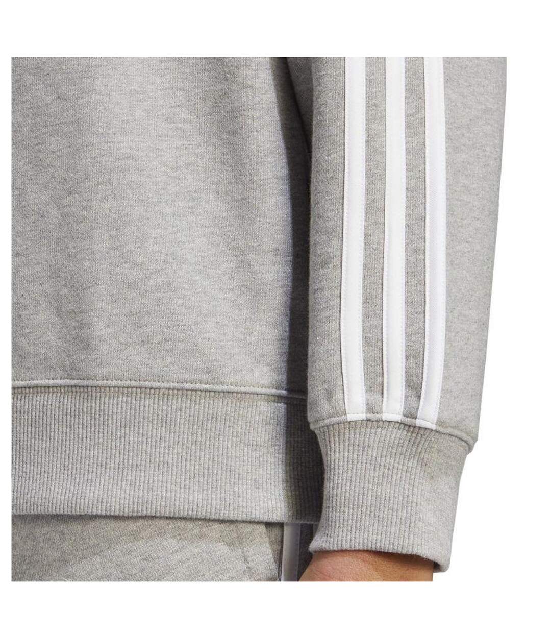 Sweat Essentials Femme Gris Argenté Adidas-4
