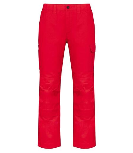 Pantalon de travail multipoches - Homme - WK740 - rouge