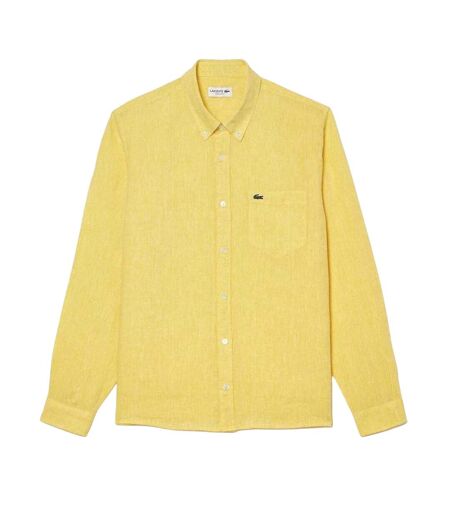 Chemise À Boutons Homme Jaune Lacoste