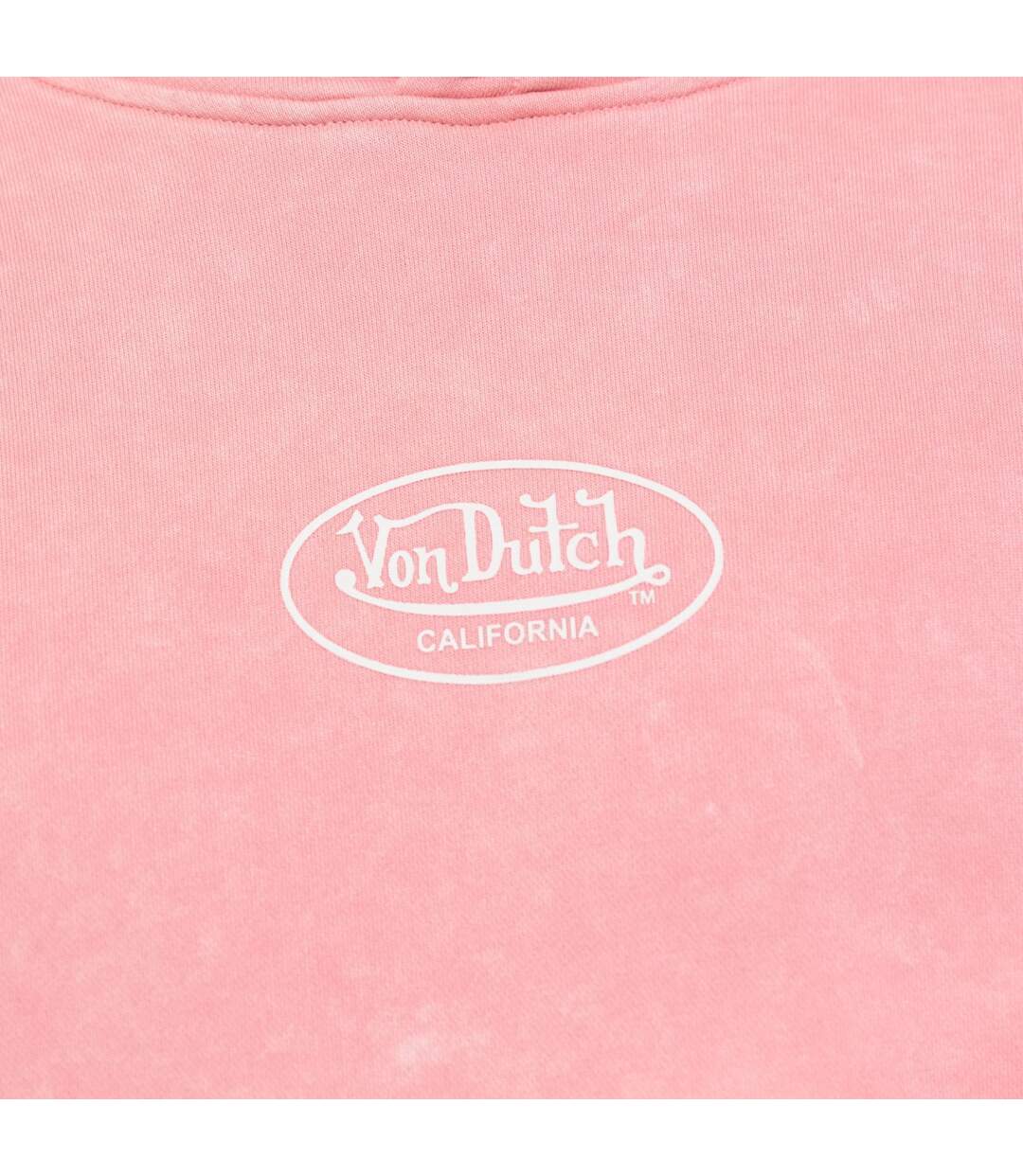 Sweat à capuche homme en french terry acid wash Mattia Vondutch-2