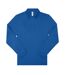 B&C Mens My Long-Sleeved Polo Shirt (Royal Blue) - UTRW8971