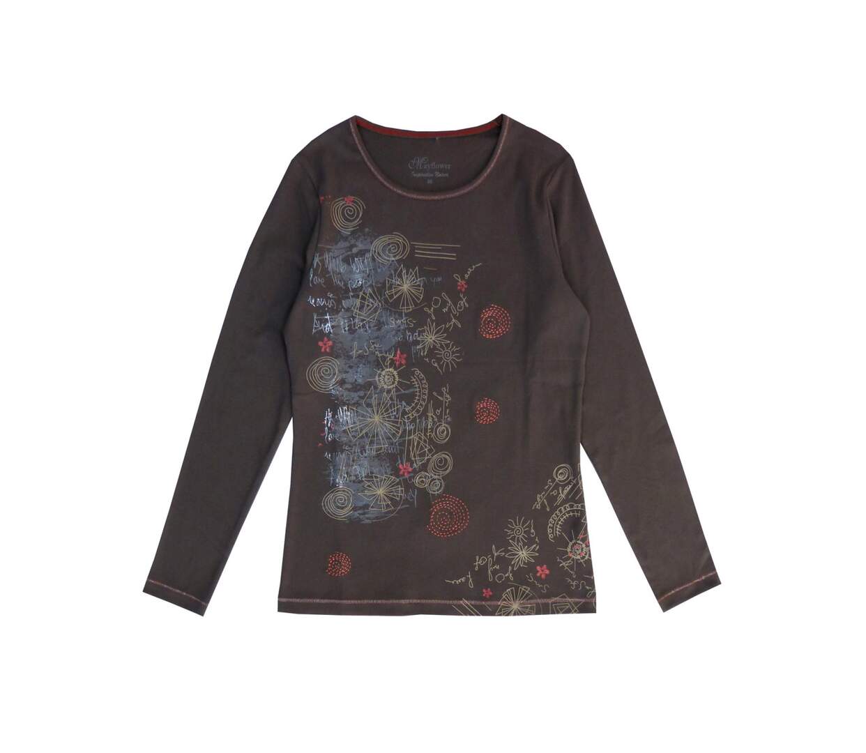 Tee-shirt MAYFLOWER DISCO2T à manches longues : le confort du pur coton stylé-5