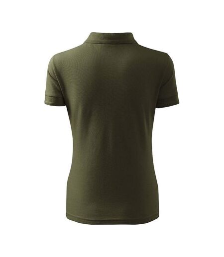 Polo Femme Vert Malfini