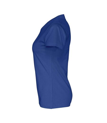 Womens/ladies T-shirt Royal Blue Cottover