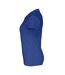 Womens/ladies T-shirt Royal Blue Cottover-3