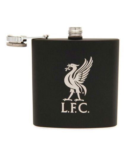 Liverpool FC Executive Hip Flask (Black/Silver) (One Size) - UTTA7442