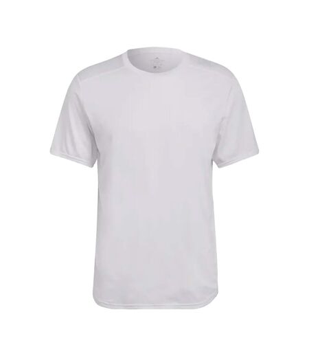 Mens Designed For Running T-shirt White Adidas