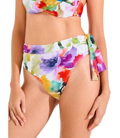 Bas maillot slip de bain échancré taille haute ROMA Lisca