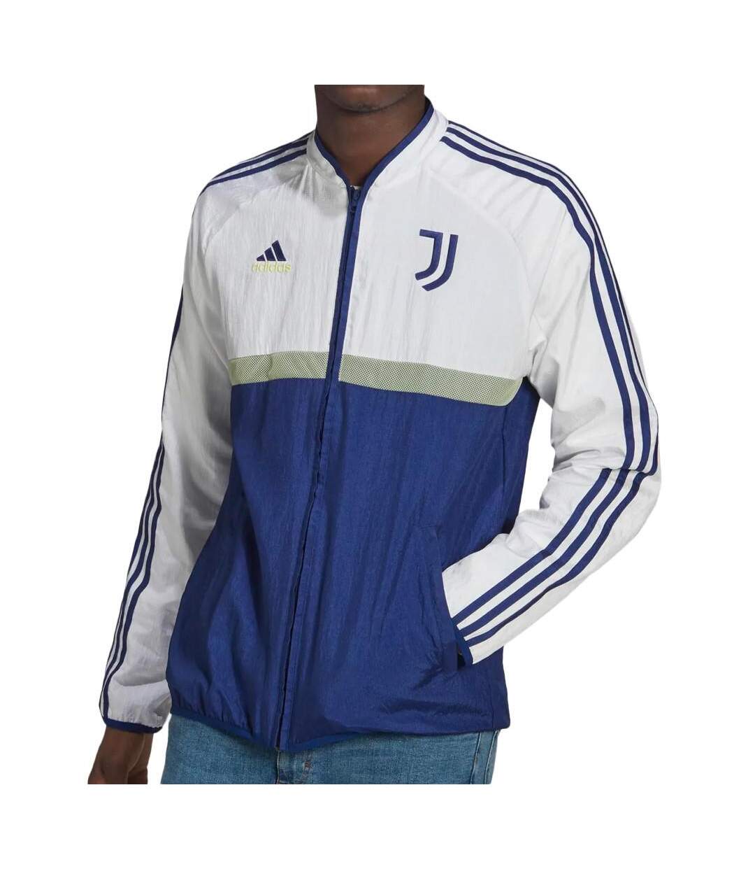 Juventus Veste Gris/Bleu Homme Adidas Icons - L-1