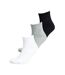 Chaussettes blanches/grises/noires femme superdry ankle sock - 36/38-1