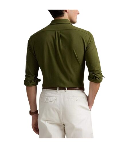Chemise À Boutons Homme Nouveau Olive Ralph Lauren
