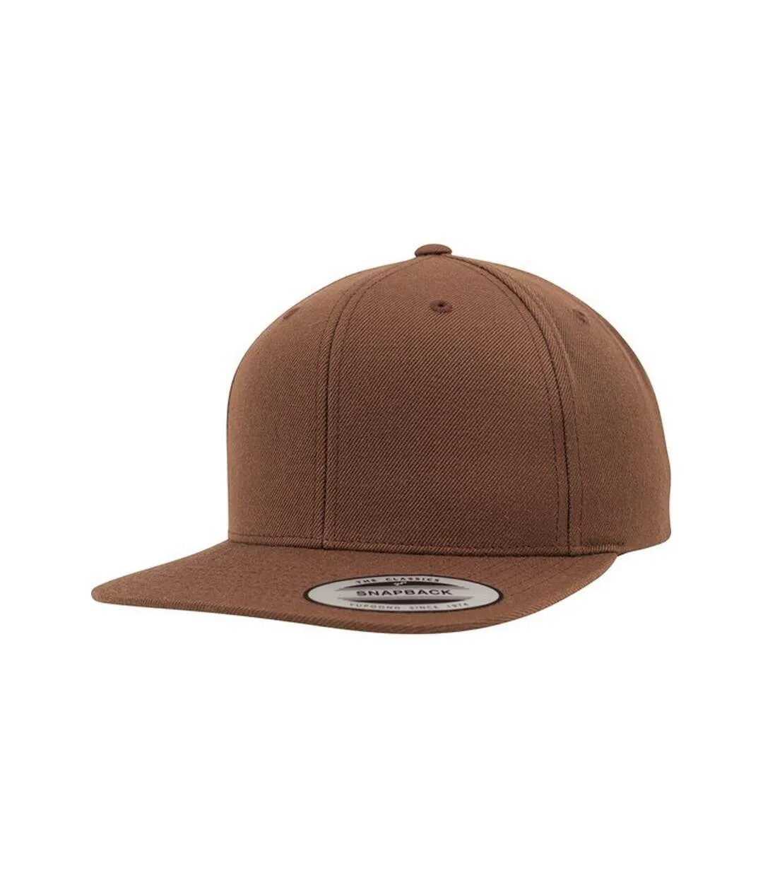 Casquette Ajustable Classic Brun Clair Yupoong-2