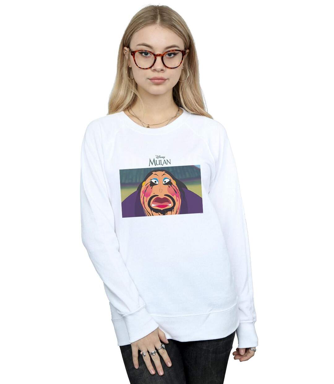 Disney - Sweat MULAN THE MATCHMAKER - Femme (Blanc) - UTBI13763-2