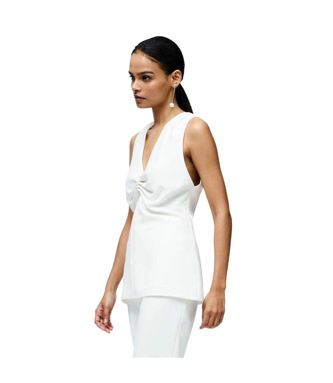 Blouse Femme Blanc French Connection-4