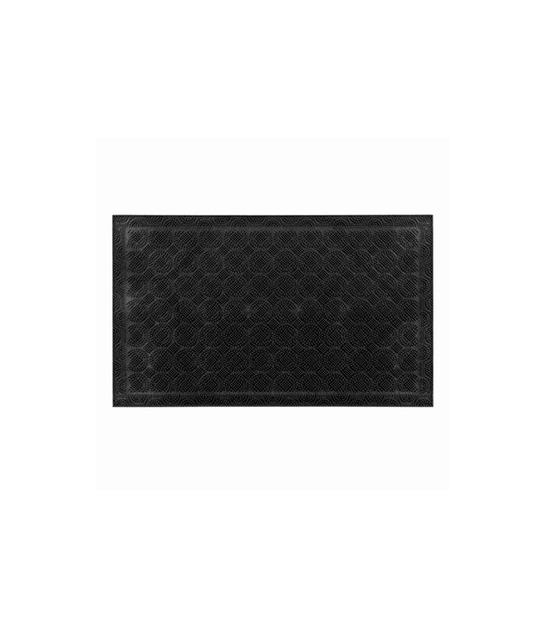 Tapis d'Entrée Grattoir Picoto 44x74cm Noir-1