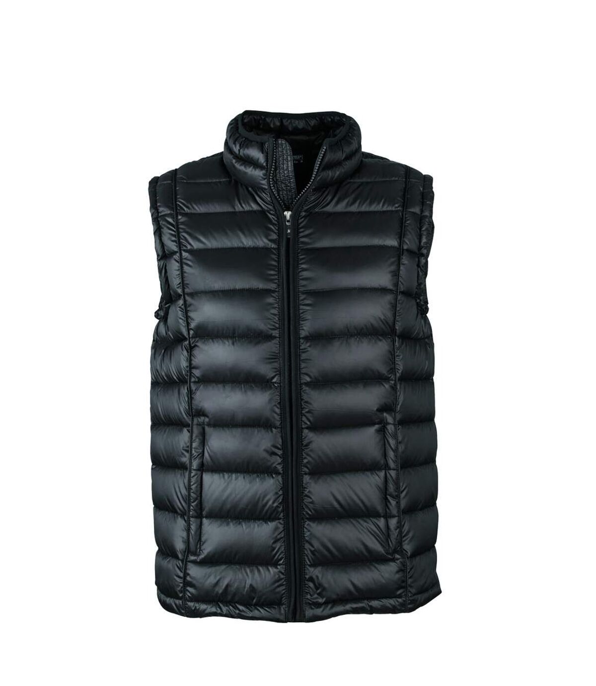 Gilet sans manche matelassé duvet HOMME - JN1080 noir - doudoune anorak