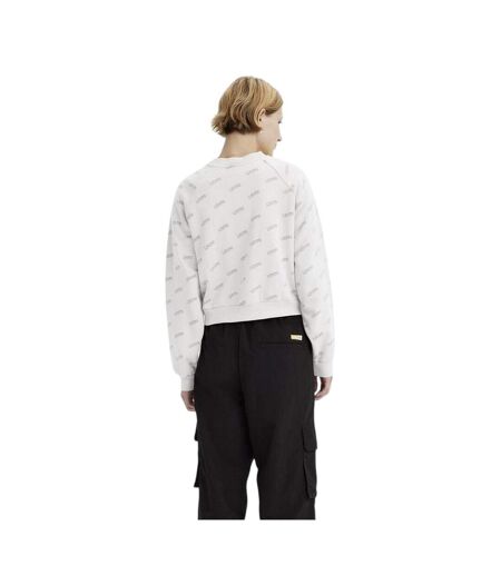 Sweat Motif/style Logo Femme Blanc Vif Levis