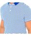 Men's short-sleeved polo shirt with lapel collar M1110016A