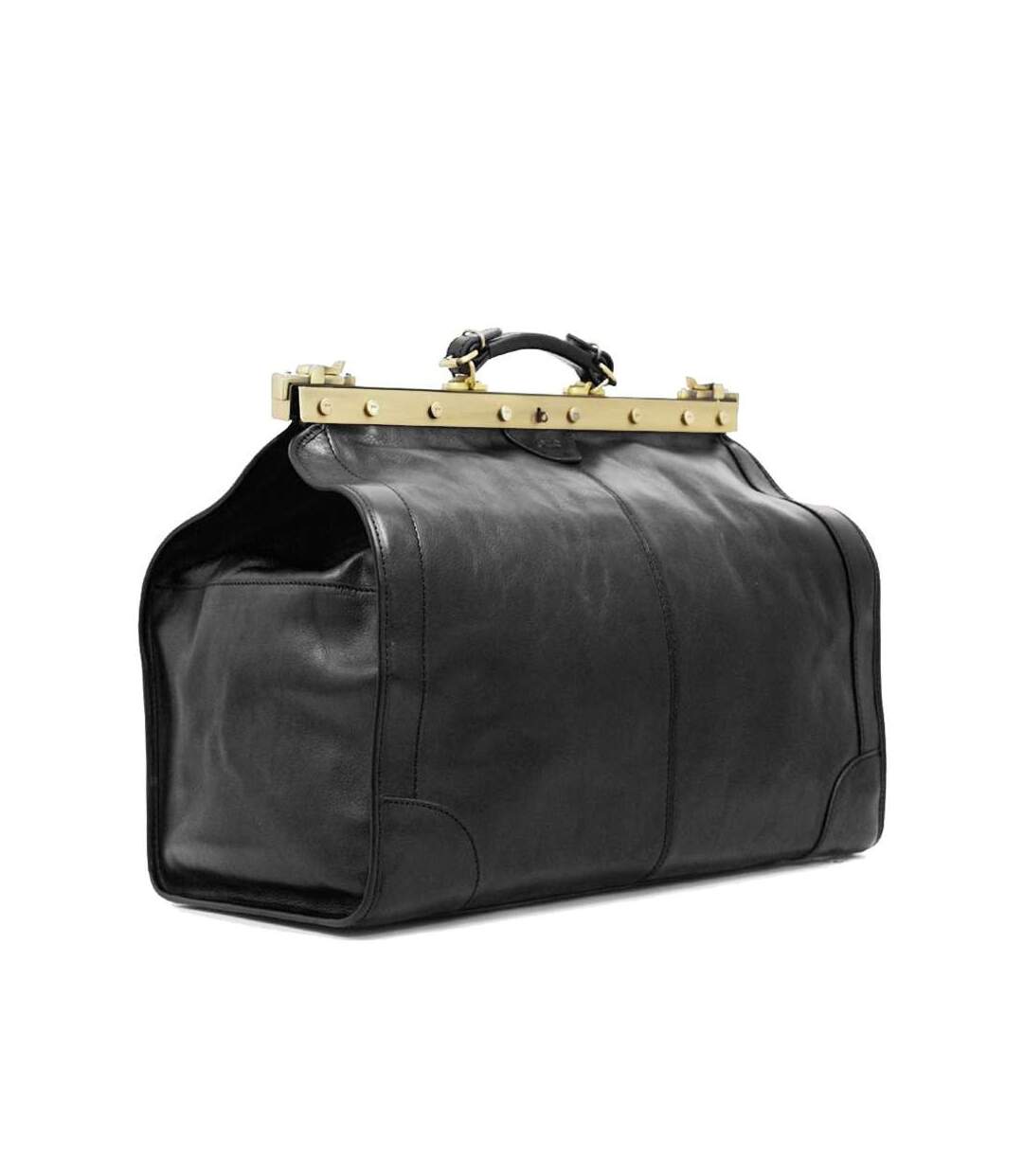 Katana - Sac de voyage en cuir Doctor Bag - noir - 2102-1