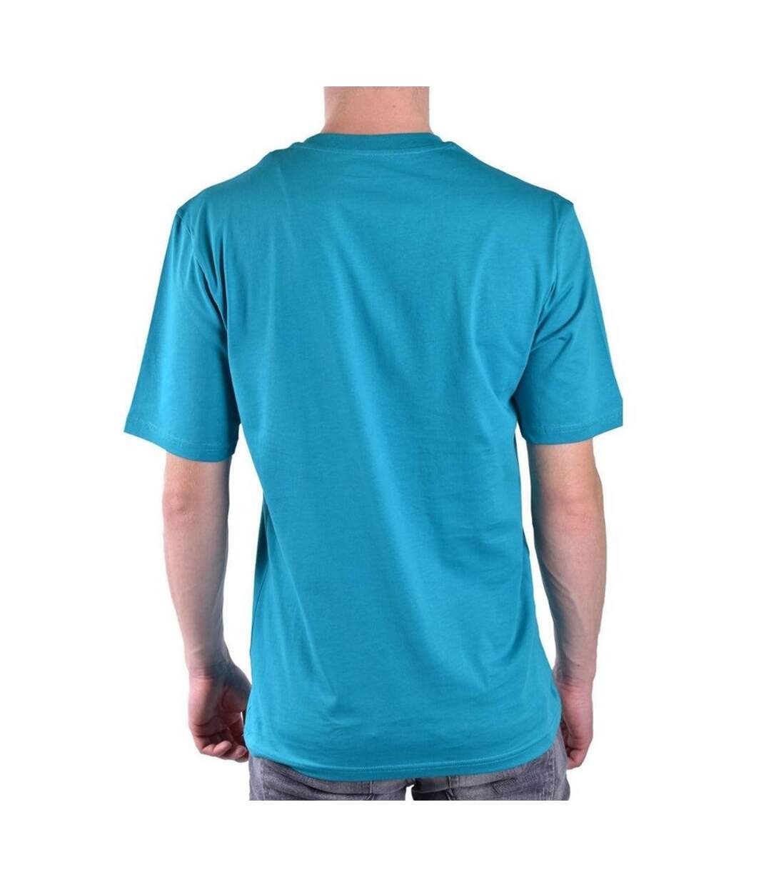 T-shirt Motif/style Brillant Couture Homme Bleu Sarcelle Moschino-2