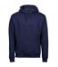 Mens hooded sweatshirt navy Tee Jays