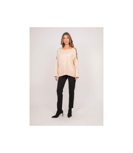 Pull oversize motif léopard KENORA - Dona X Lisa