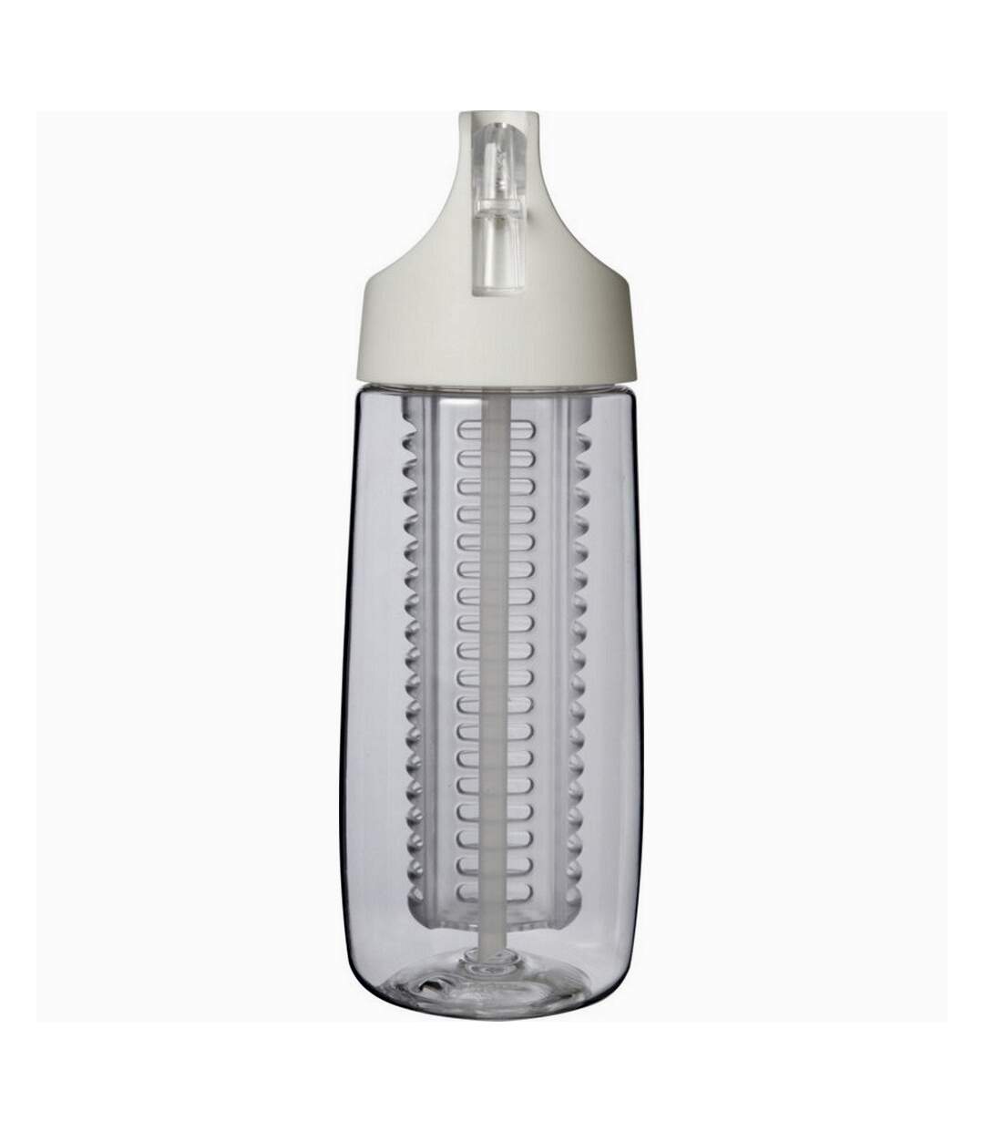 Hydrofruit recycled plastic 700ml infuser bottle one size transparent/white Generic-2