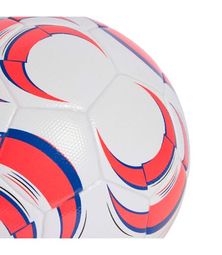 Ballon De Foot Tiro League J350 Taille 5 Blanc Rouge Bleu Adidas