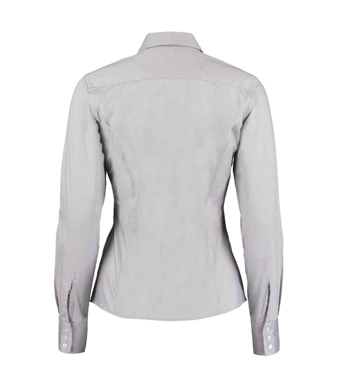 Chemisier Corporate Femme Gris Argenté Uni Kustom Kit-2