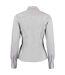 Chemisier Corporate Femme Gris Argenté Uni Kustom Kit-2