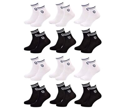 Chaussettes SERGIO TACCHINI QUARTER 12 Pcs 0115