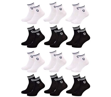 Chaussettes SERGIO TACCHINI QUARTER 12 Pcs 0115