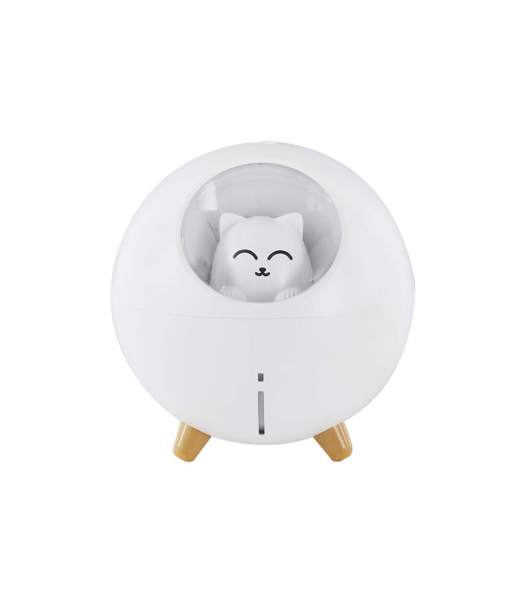 Diffuseur de Parfum Led Chat 11cm Blanc-1