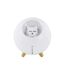 Diffuseur de Parfum Led Chat 11cm Blanc-1