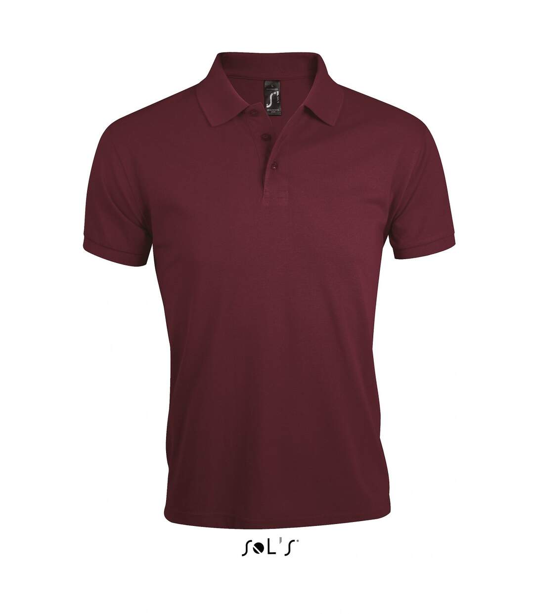 Polo homme polycoton - 00571 - rouge bordeau