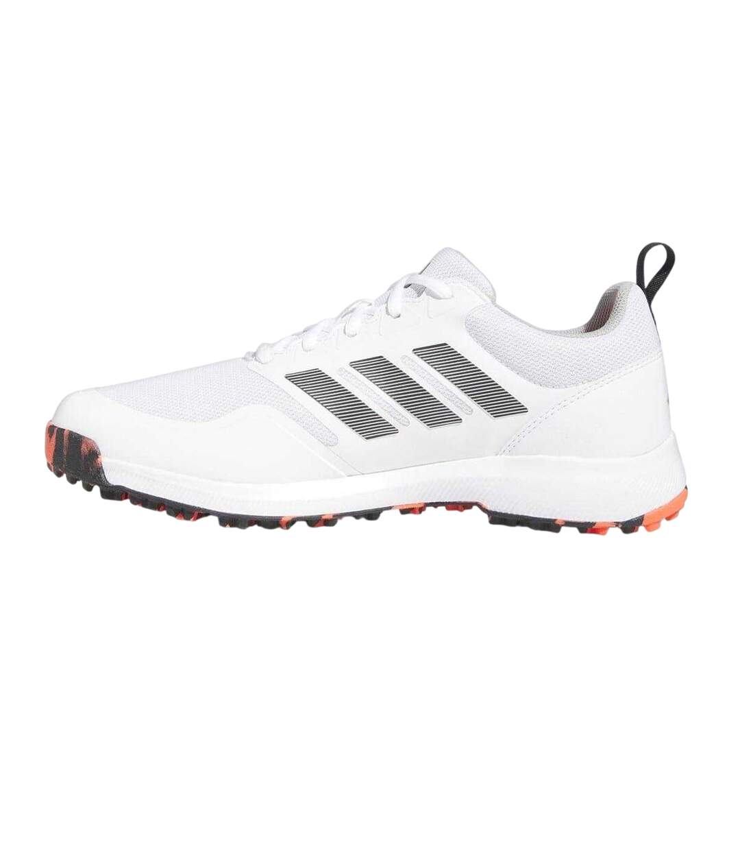 Chaussures De Golf Sans Pointes Motif/style 3 Rayures Tech Homme Blanc Adidas-3