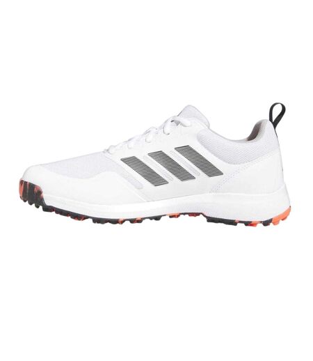 Chaussures De Golf Sans Pointes Motif/style 3 Rayures Tech Homme Blanc Adidas