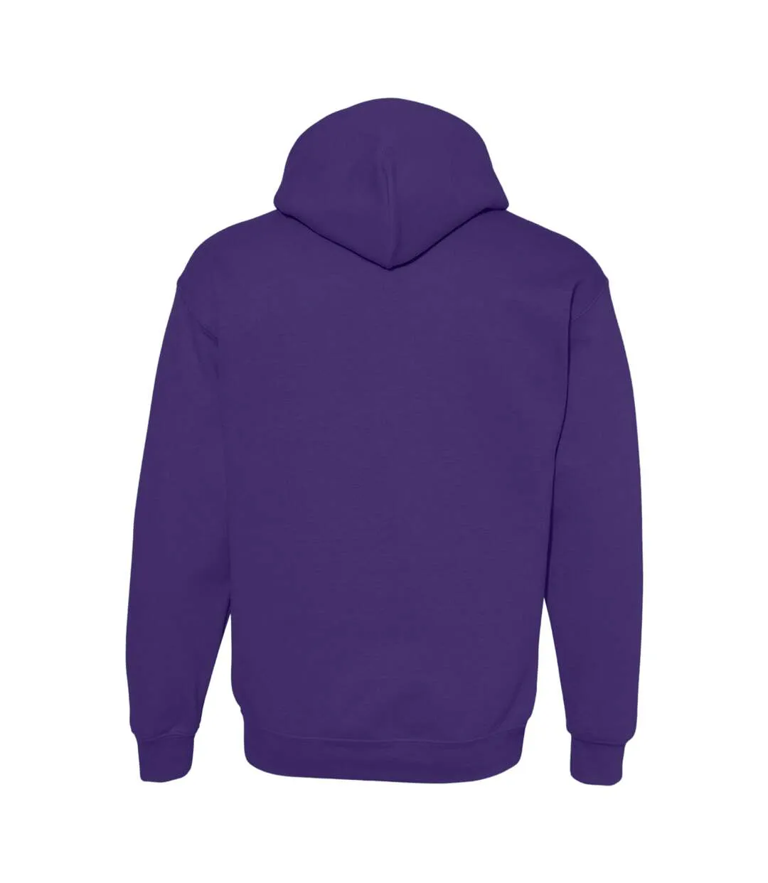 Sweat À Capuche Adulte Violet Foncé Gildan-2