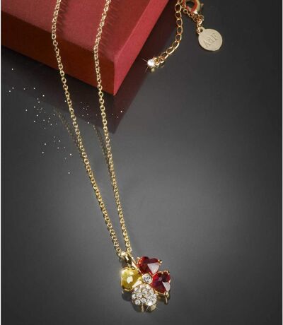 Women's Lucky Charm Necklace - Embellished with Swarovski® crystals