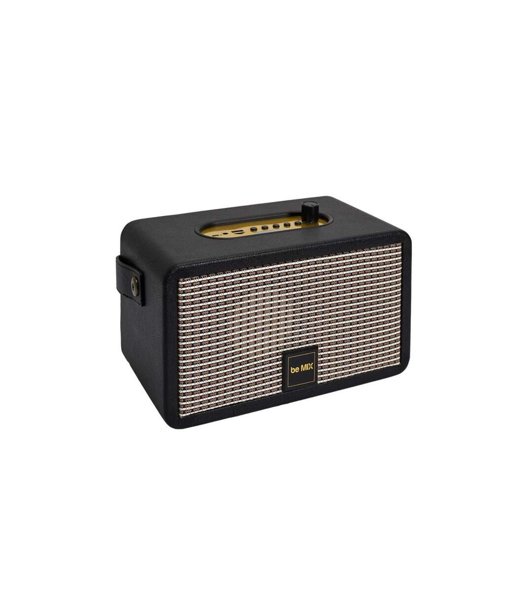 Enceinte sans Fil Vintage 28cm Noir