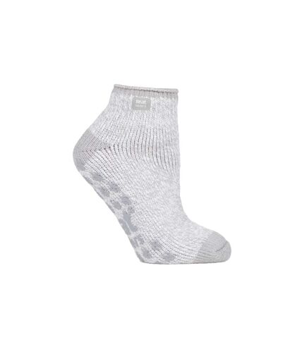 Chaussettes Femme Basses Thermiques Antidérapantes