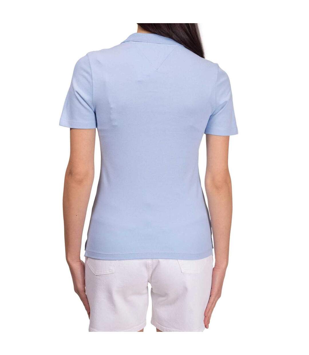 Polo Femme Bleu Clair Tommy Hilfiger-2
