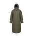 Womens/ladies Christian Lacroix Milhaud Longline Puffer Jacket Dark Khaki Regatta-2