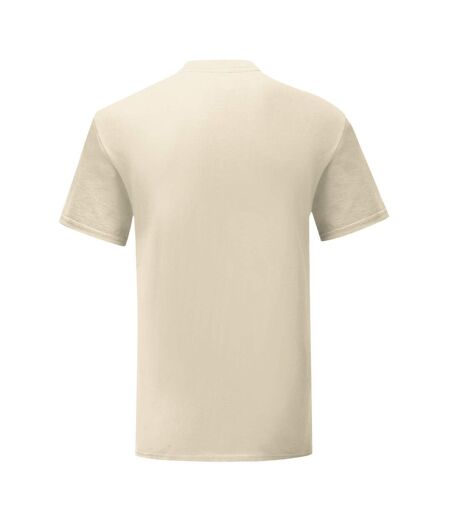 T-shirt iconic homme beige pâle Fruit of the Loom