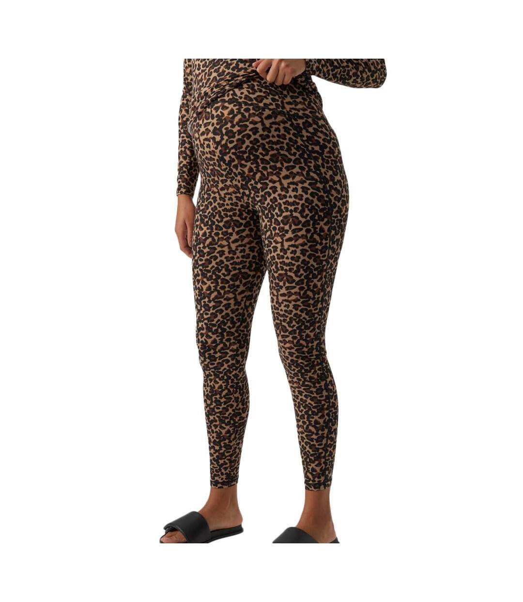 Legging de Grossesse Léopard Femme Vero Moda Marternity Mina - L-1