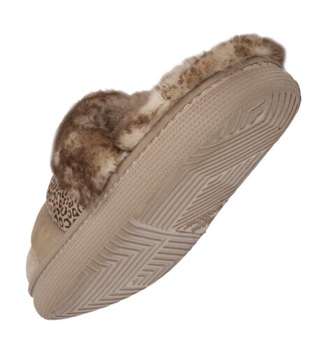 Isotoner Chaussons Mules femme semelle bloup extra confort