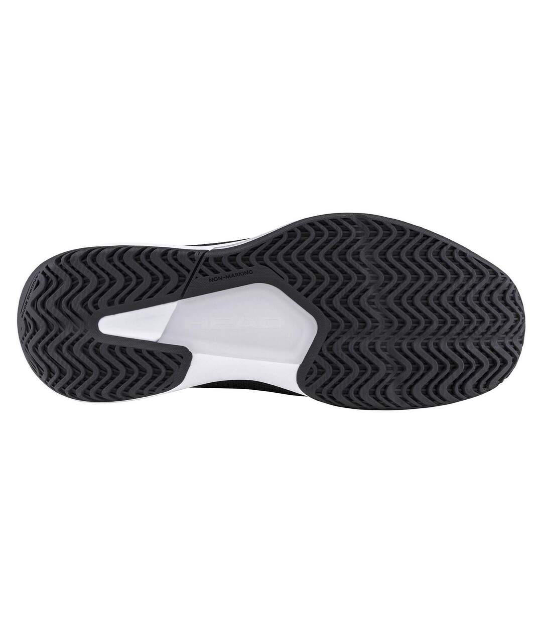 Chaussures De Padel Revolt Court 5.0 Homme Noir Blanc Head-3