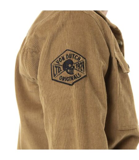Surchemises homme en velours côtelé avec patchs 1929 Vondutch