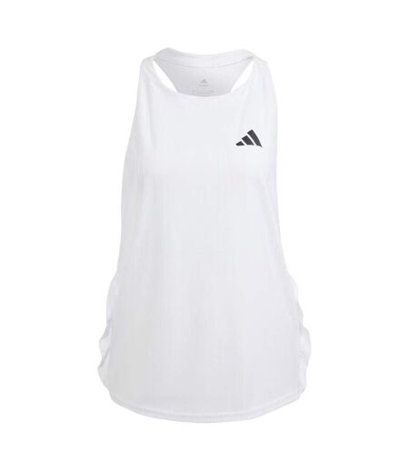 Womens/ladies made to be remade running tank top white Adidas
