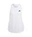 Womens/ladies made to be remade running tank top white Adidas-1